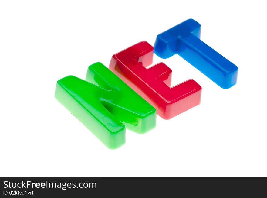 Toy Magnetic Letters Spelling NET