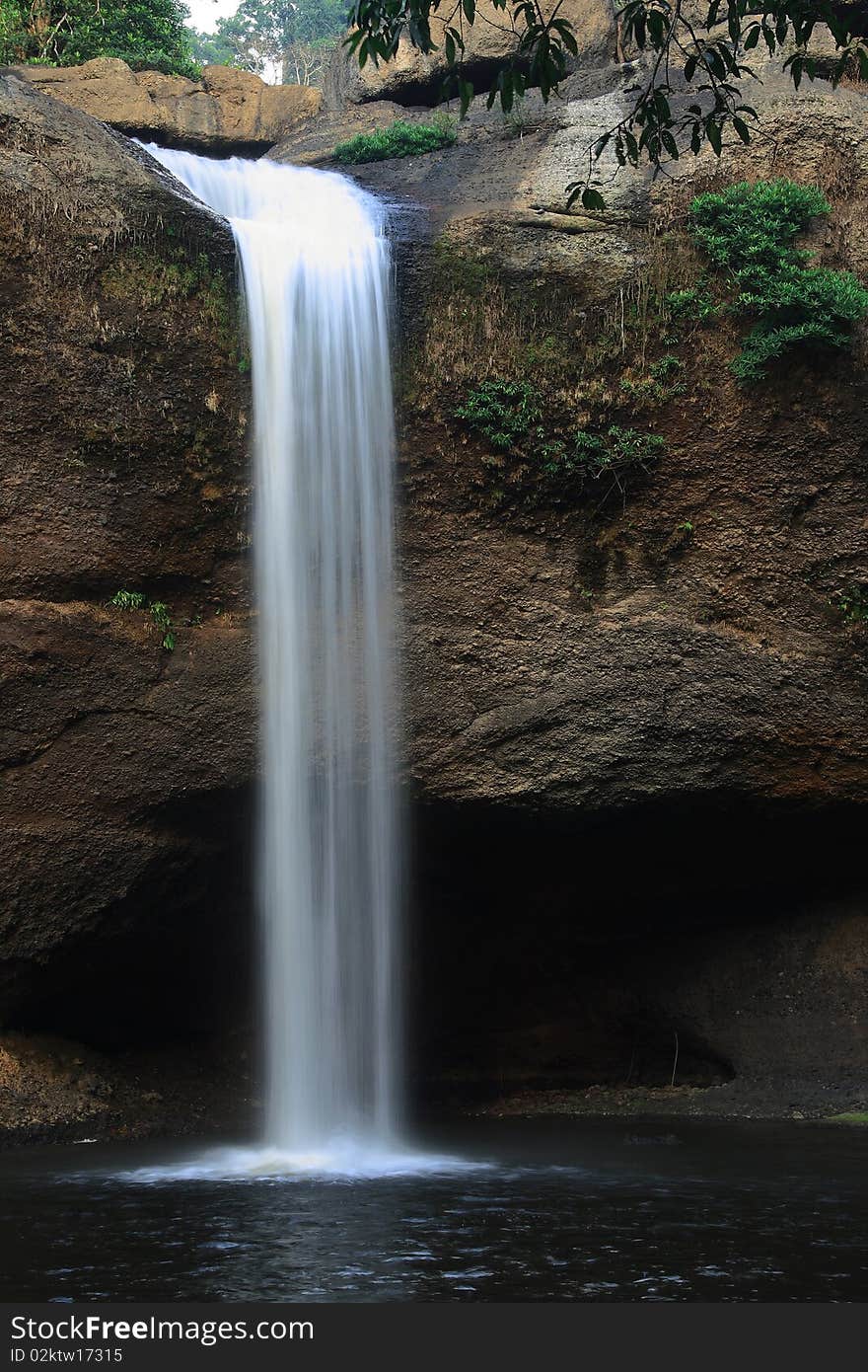 Waterfall in deep forest of Thailand. Waterfall in deep forest of Thailand