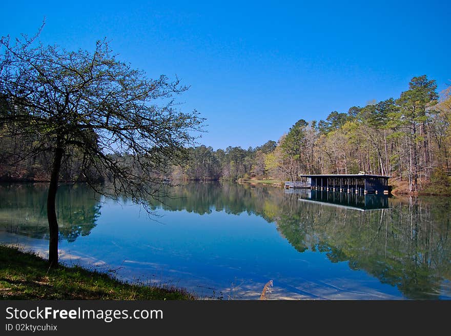 Blue Sky Reflections