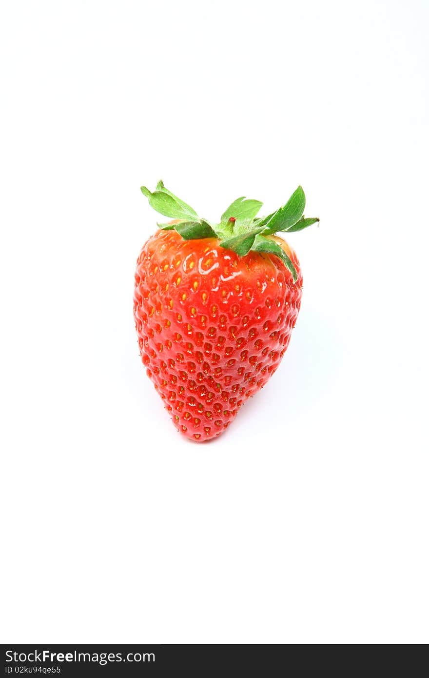 Strawberry isolated on white background