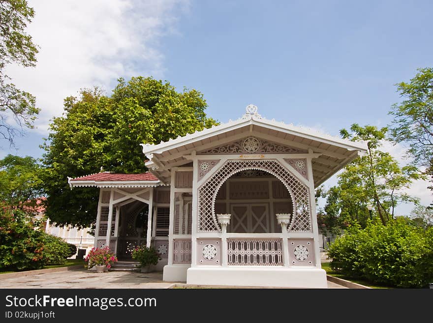 A residential home with family