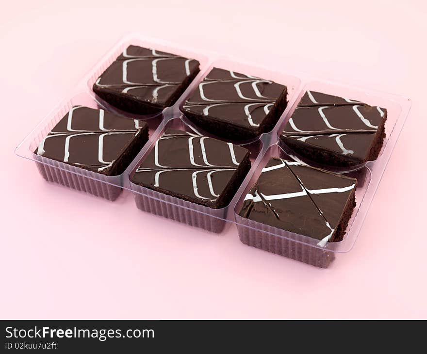 Chocolate Mud Cake Slices