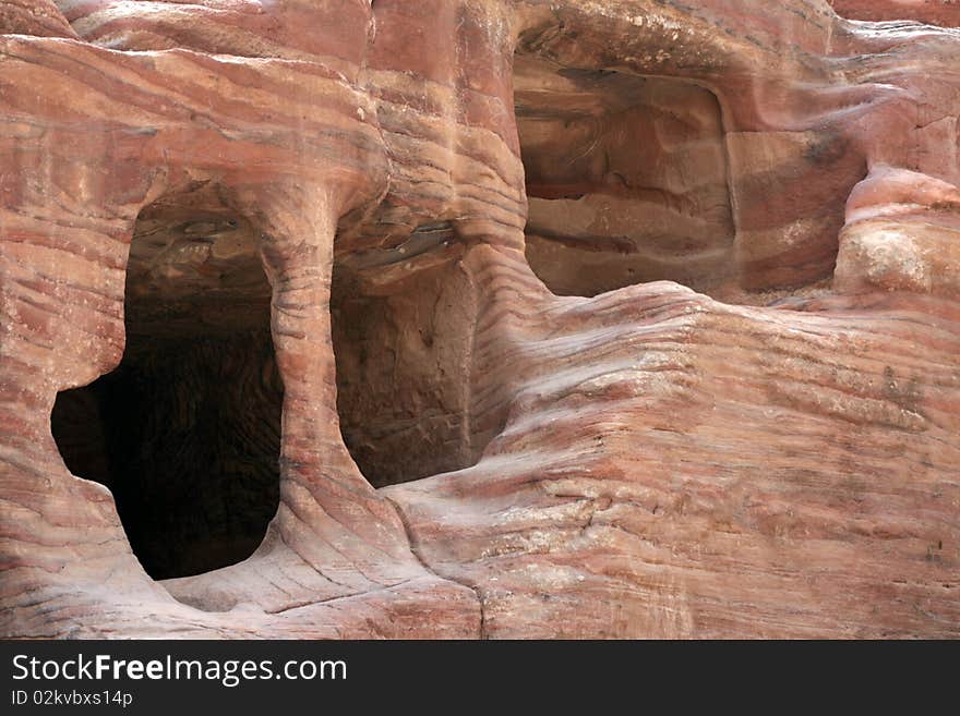 Rocks At Petra