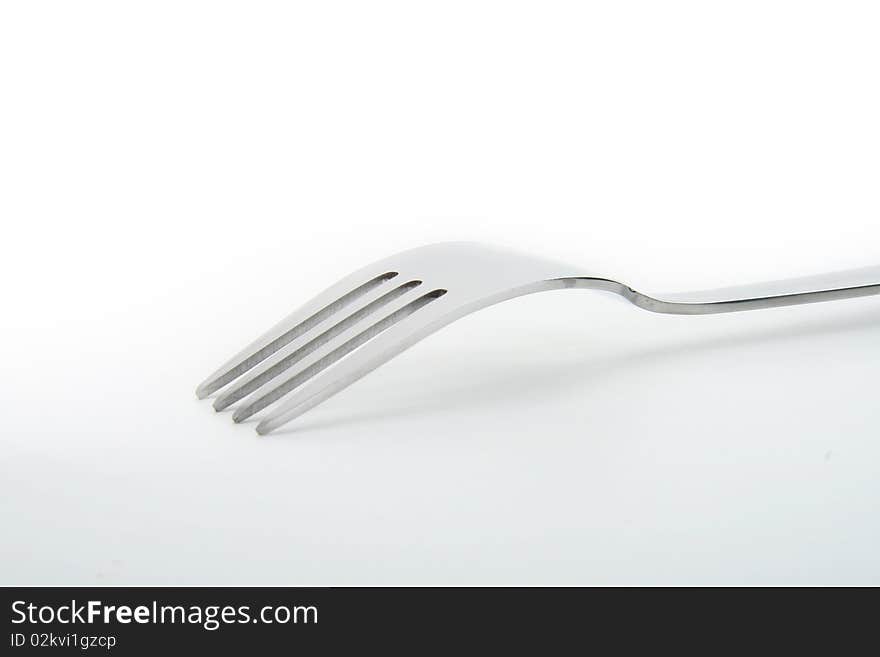 Fork isolated on white background