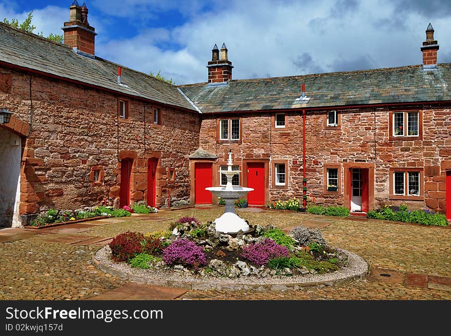 St Anne's Hospital Almshouses Appleby, Cumbria, England. St Anne's Hospital Almshouses Appleby, Cumbria, England