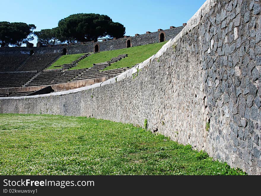 The Amphiteatre Of Pompeii