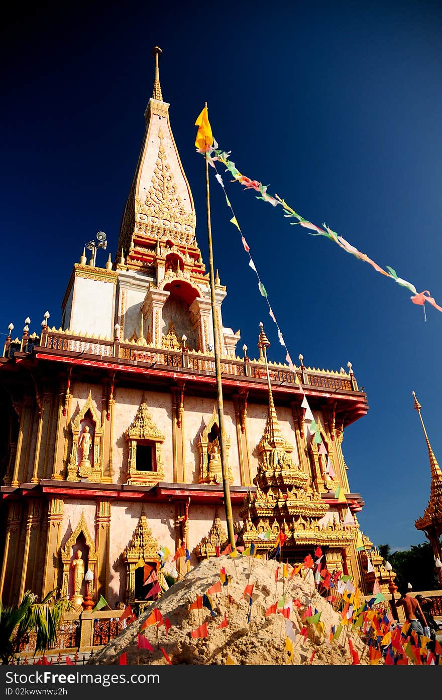 Chalong Temple or Wat Chaitararam. Chalong Temple or Wat Chaitararam