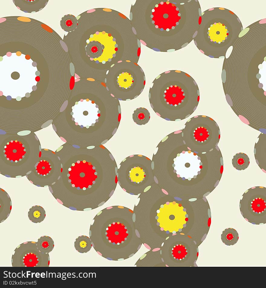 Seamless pattern. Universal template for greeting card, web page, background