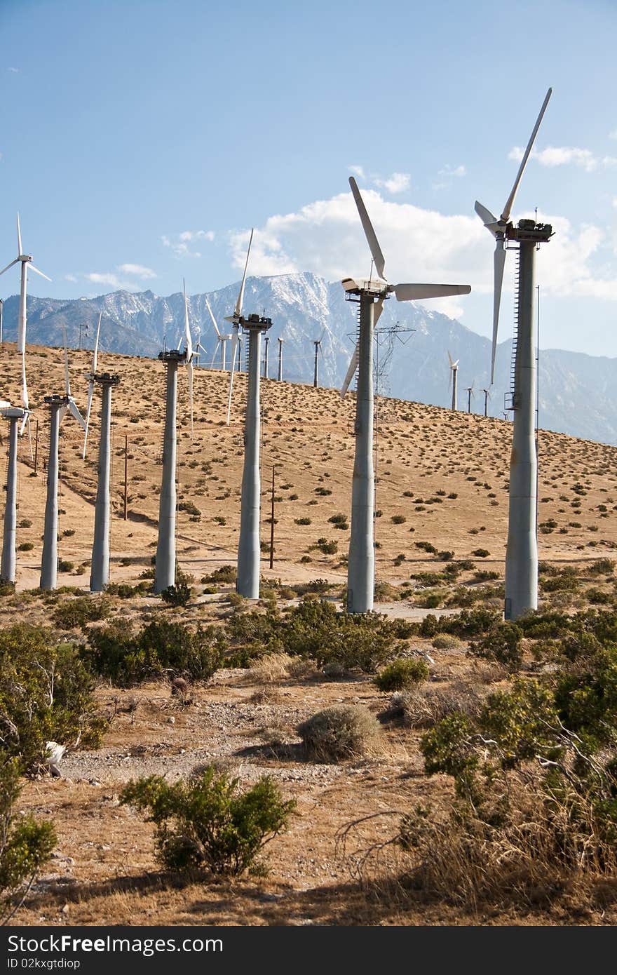 Wind mill farm