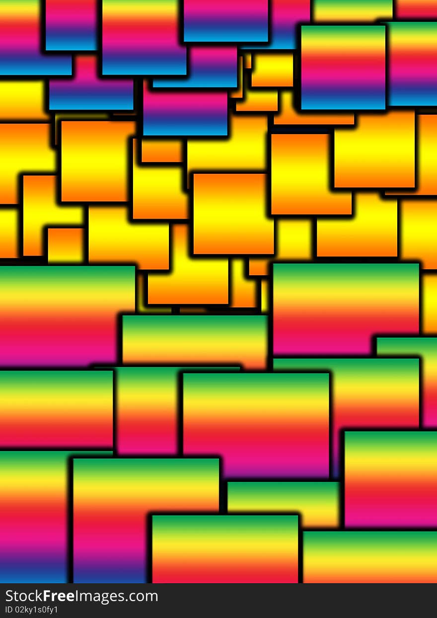 Colour Square Background