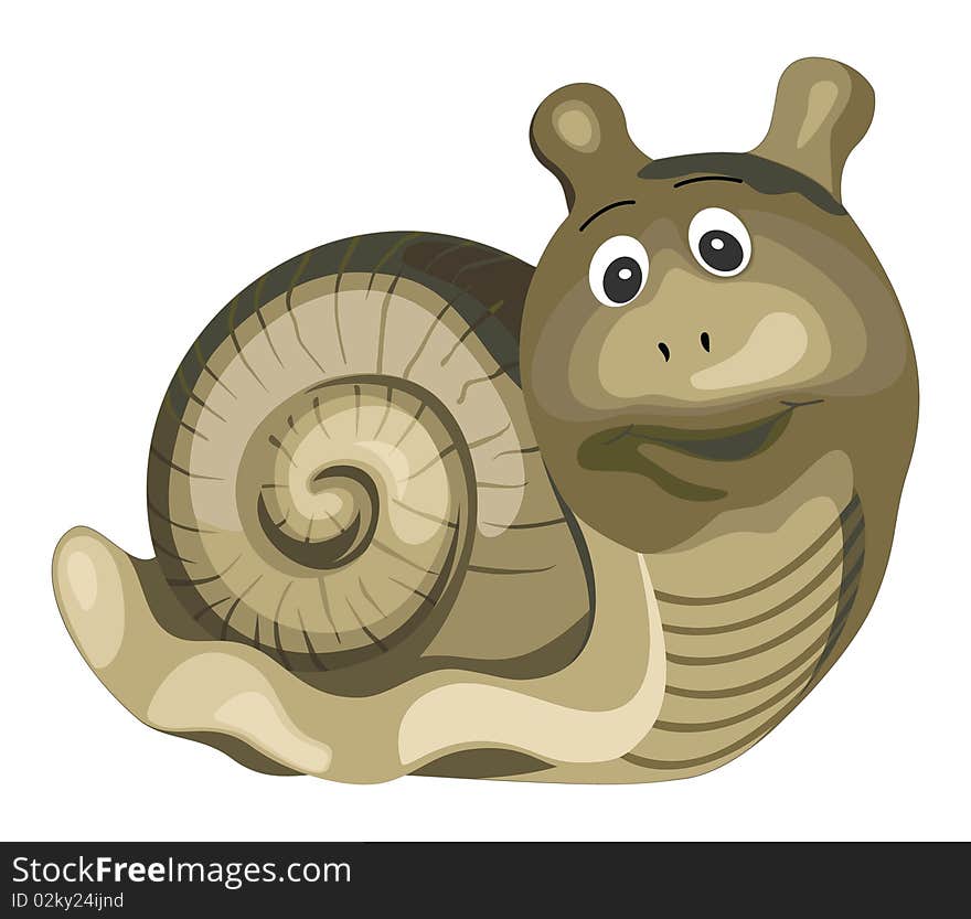 Snail. Vector Illustration