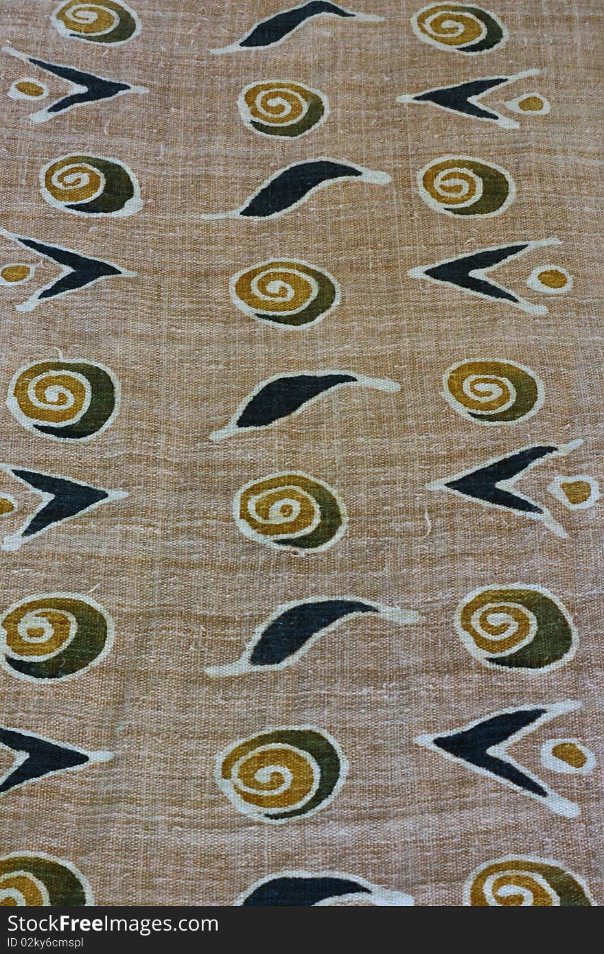 Earth Tone Batik