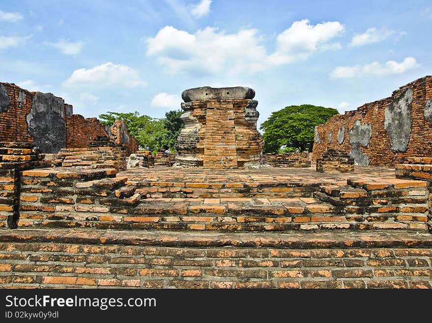 Exclaimed history of Bangkok, Ayutthaya.