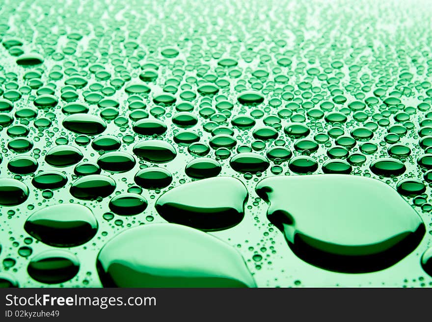 Beautiful drops of water fit for the background image