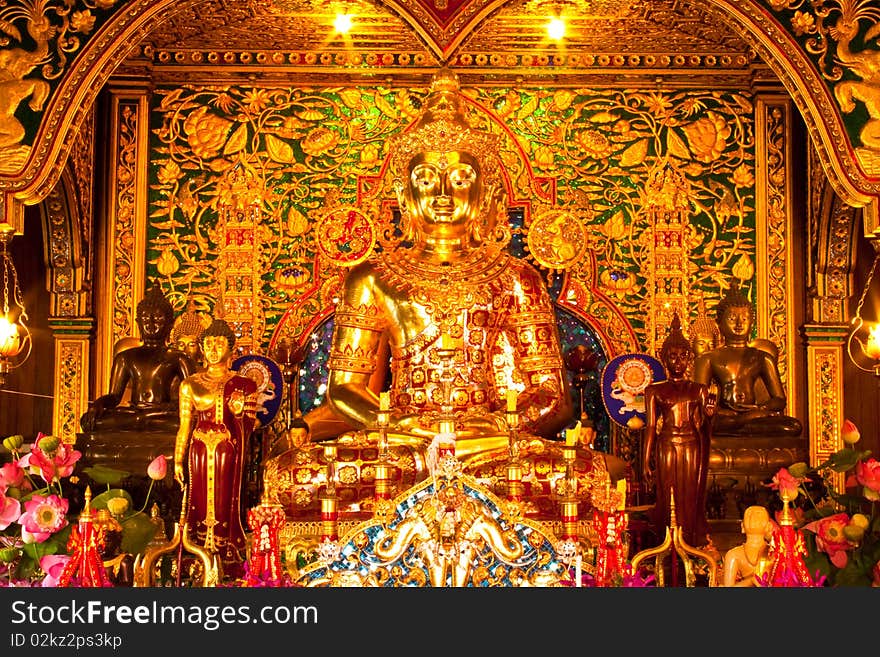 Golden Buddha Image