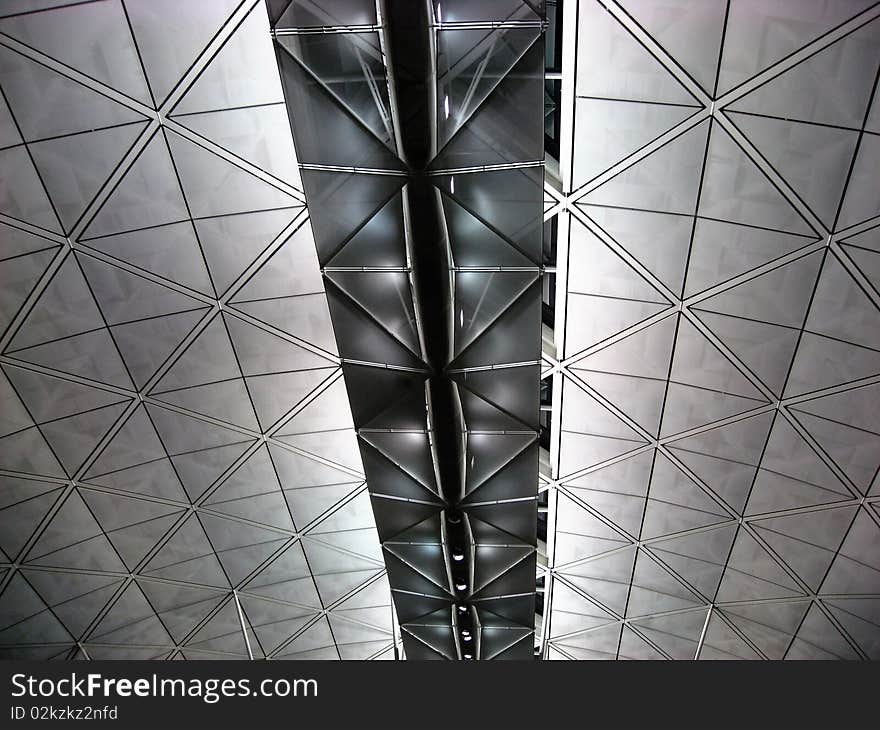 Background of the ceiling of Hong Kong International Airport. Background of the ceiling of Hong Kong International Airport