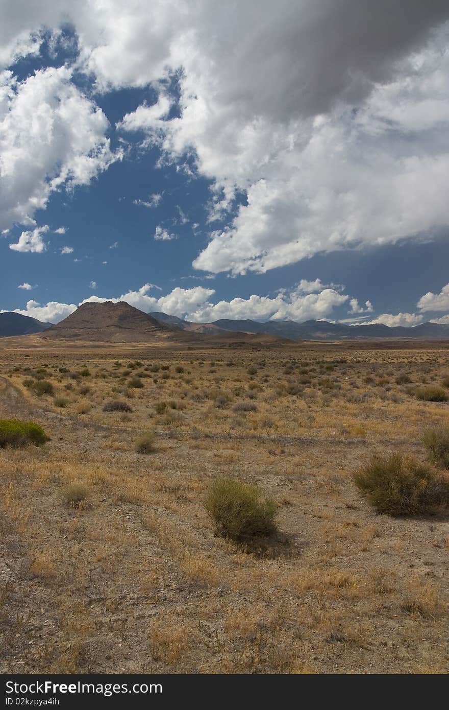 Lanscape in the countryside of Nevada. Lanscape in the countryside of Nevada