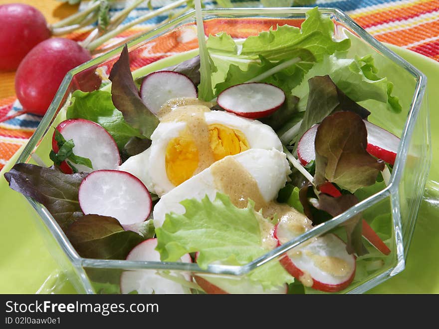 Fresh summer salad