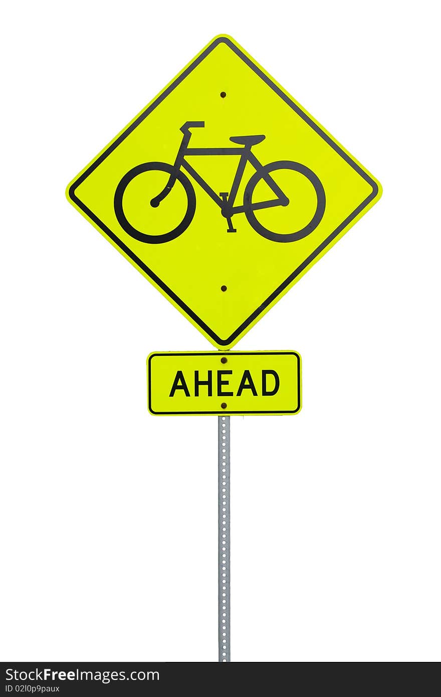 Bike Crossing Sign