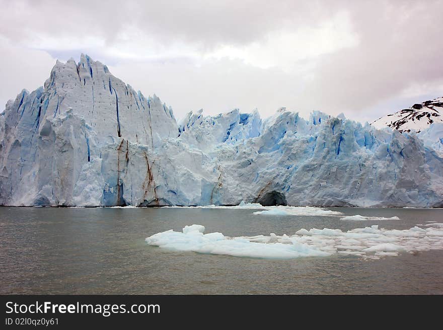 Glacier Perito Moreno ice