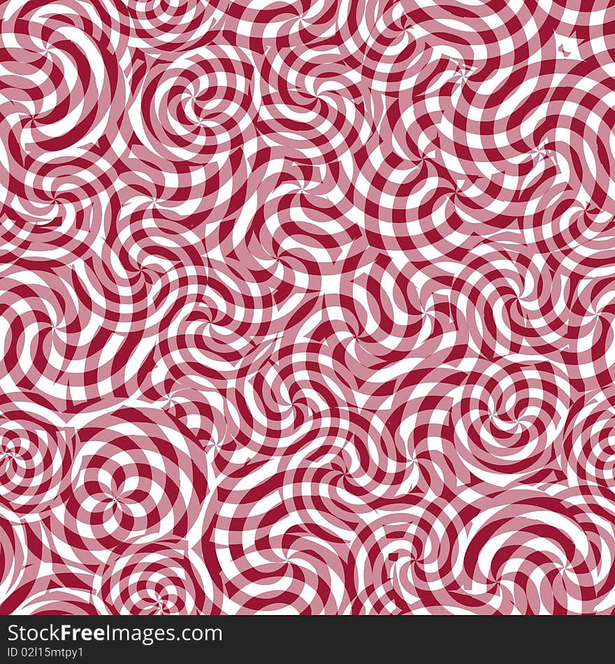 Retro red seamless burst background. Retro red seamless burst background