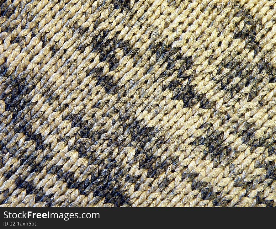 Pied knitting textures suitable as background