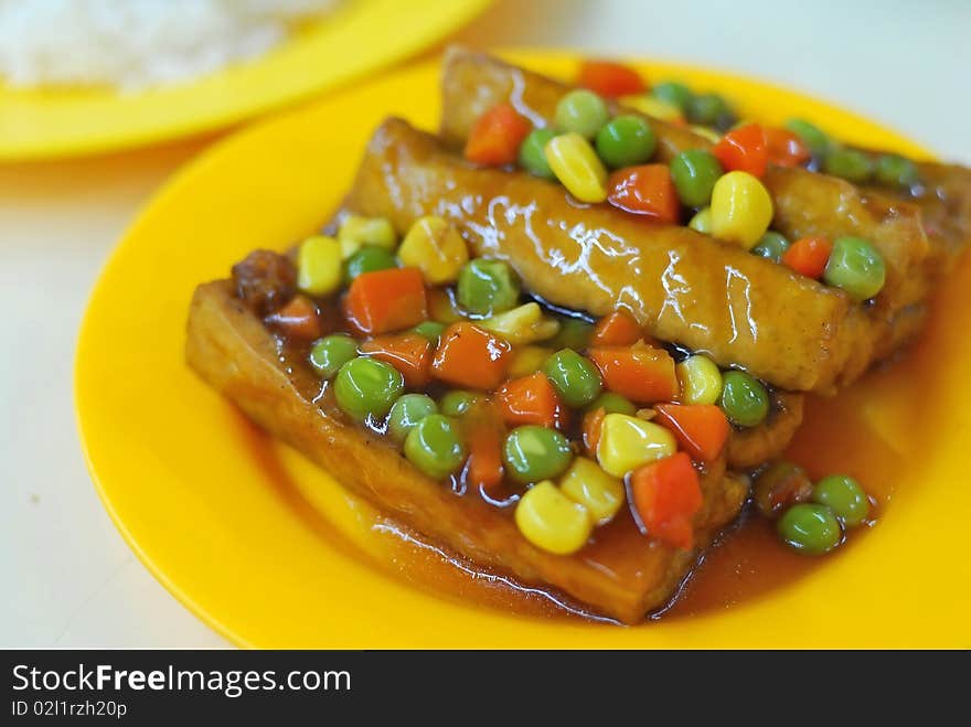 Chinese bean curd delicacy