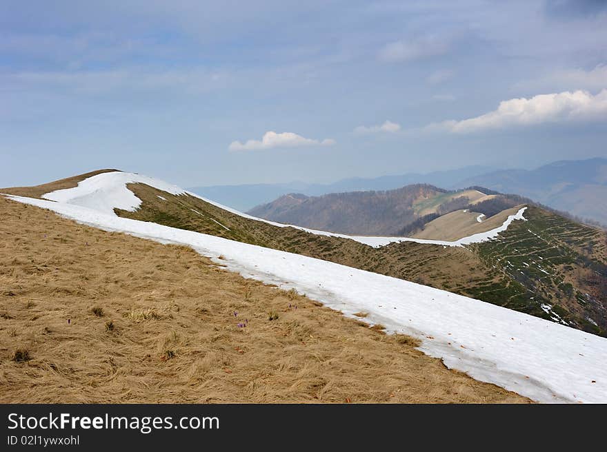 Mountains In Early Spring