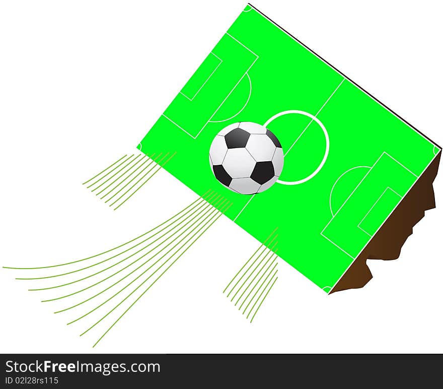 Soccer pitch