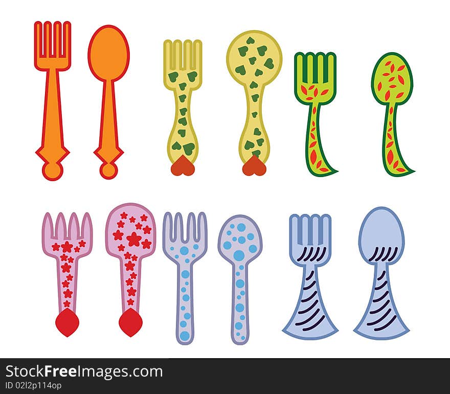 Forks And Spoons