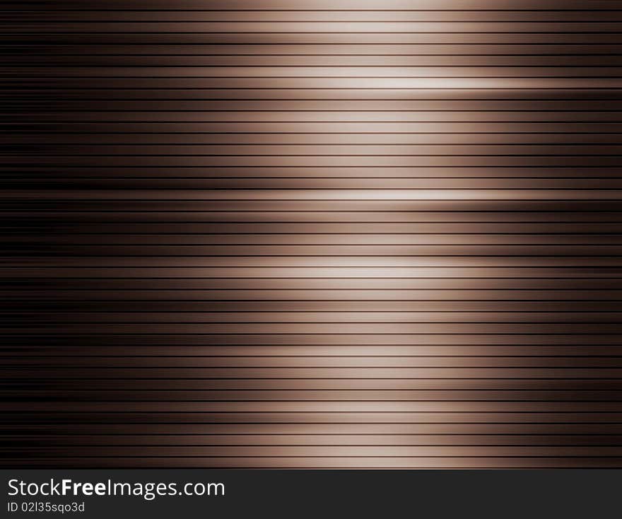 Brown dynamic lines  with light effects. Illustration. Brown dynamic lines  with light effects. Illustration