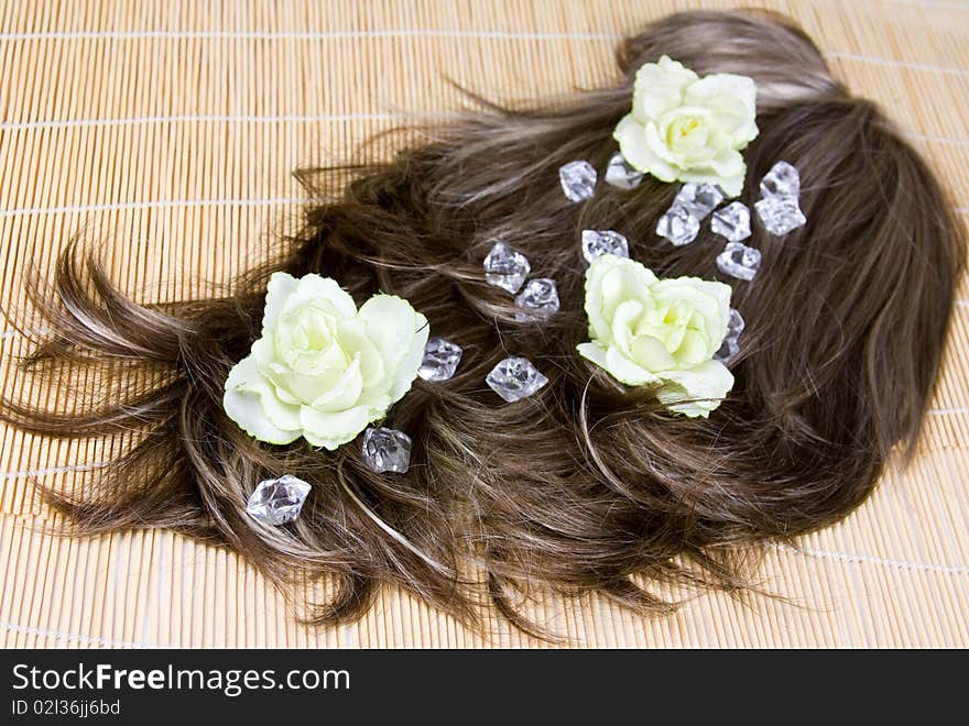 Beautiful shiny healthy style hair. Beautiful shiny healthy style hair