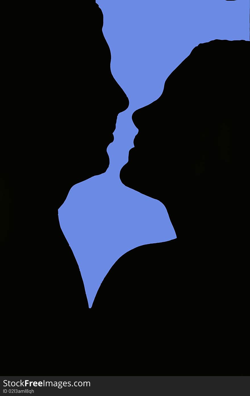 male/female silhouette