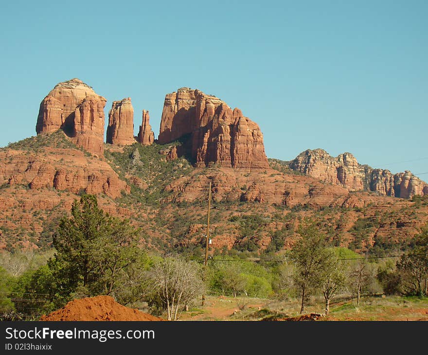 Sedona Park, Arizona. Some of those famous places.