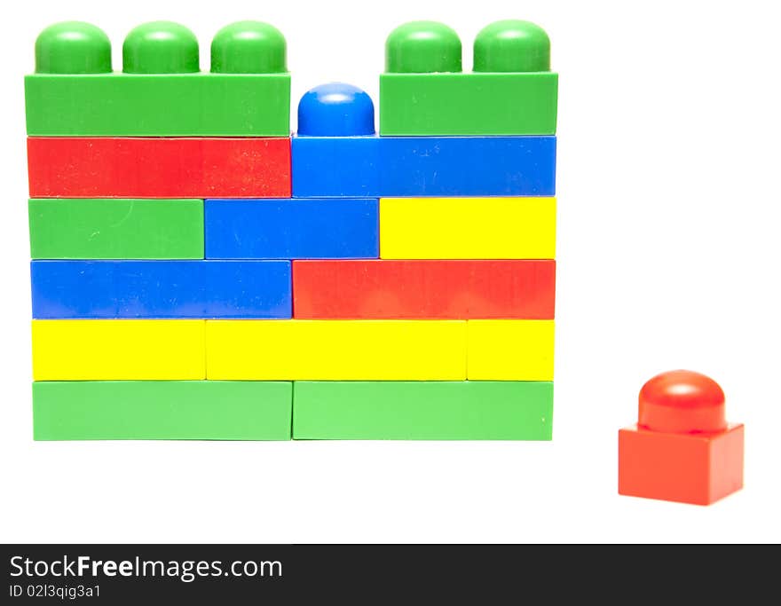 Colorful building blocks