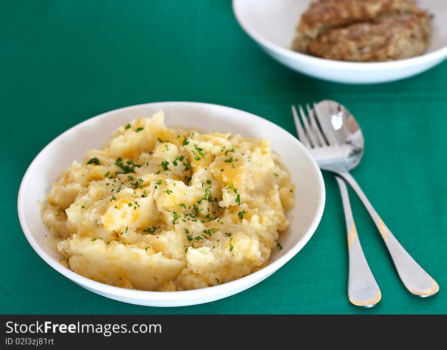 Turnip potato mash