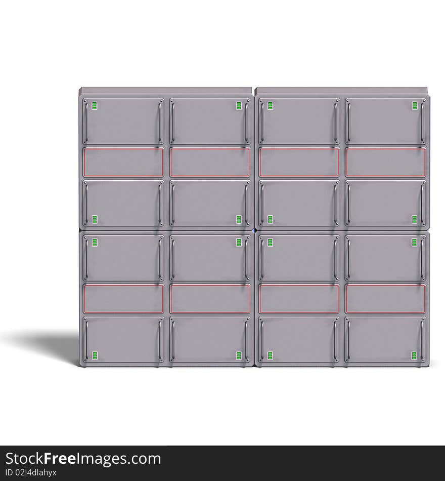 A historic science fiction computer or mainframe.