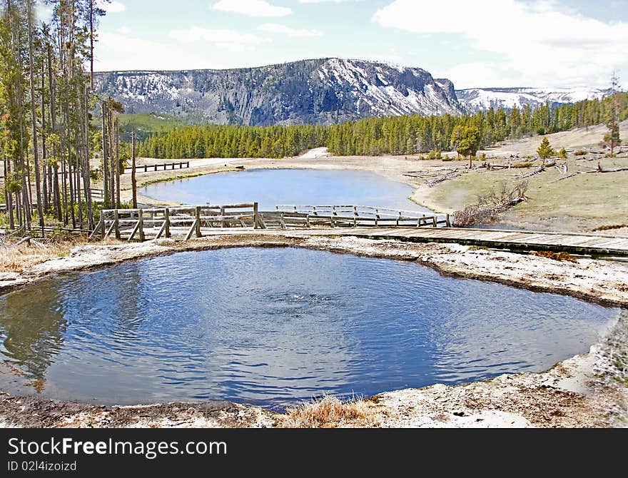 Yellowstone Park Hot Springs