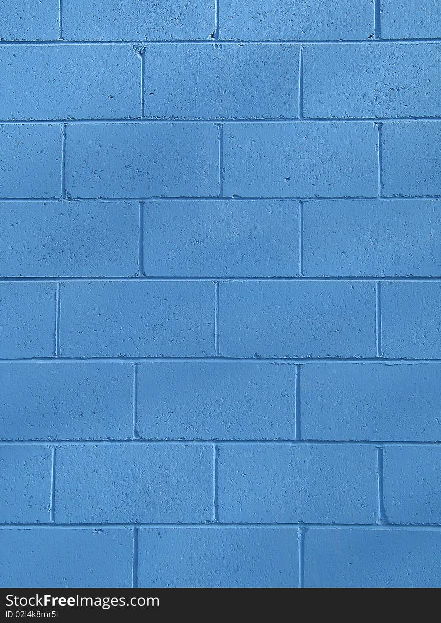 Blue wall