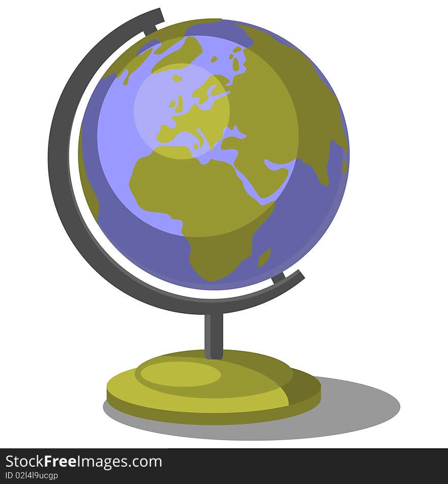 Earth globe set 007