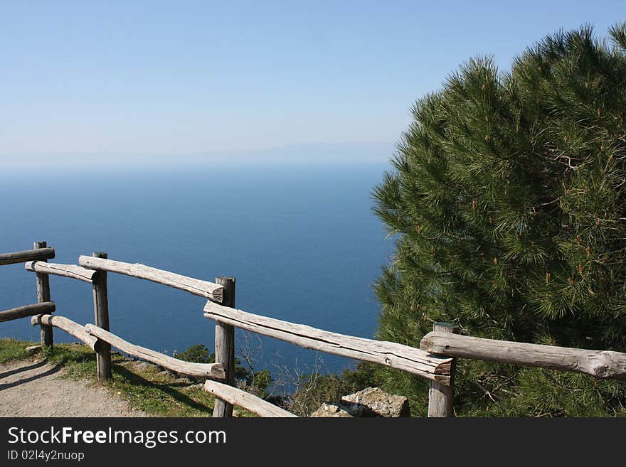 Italian sea, camogli, north italy. Italian sea, camogli, north italy