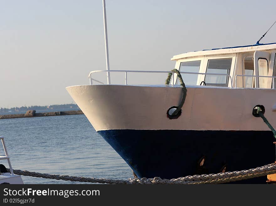 Ship at Odessa port