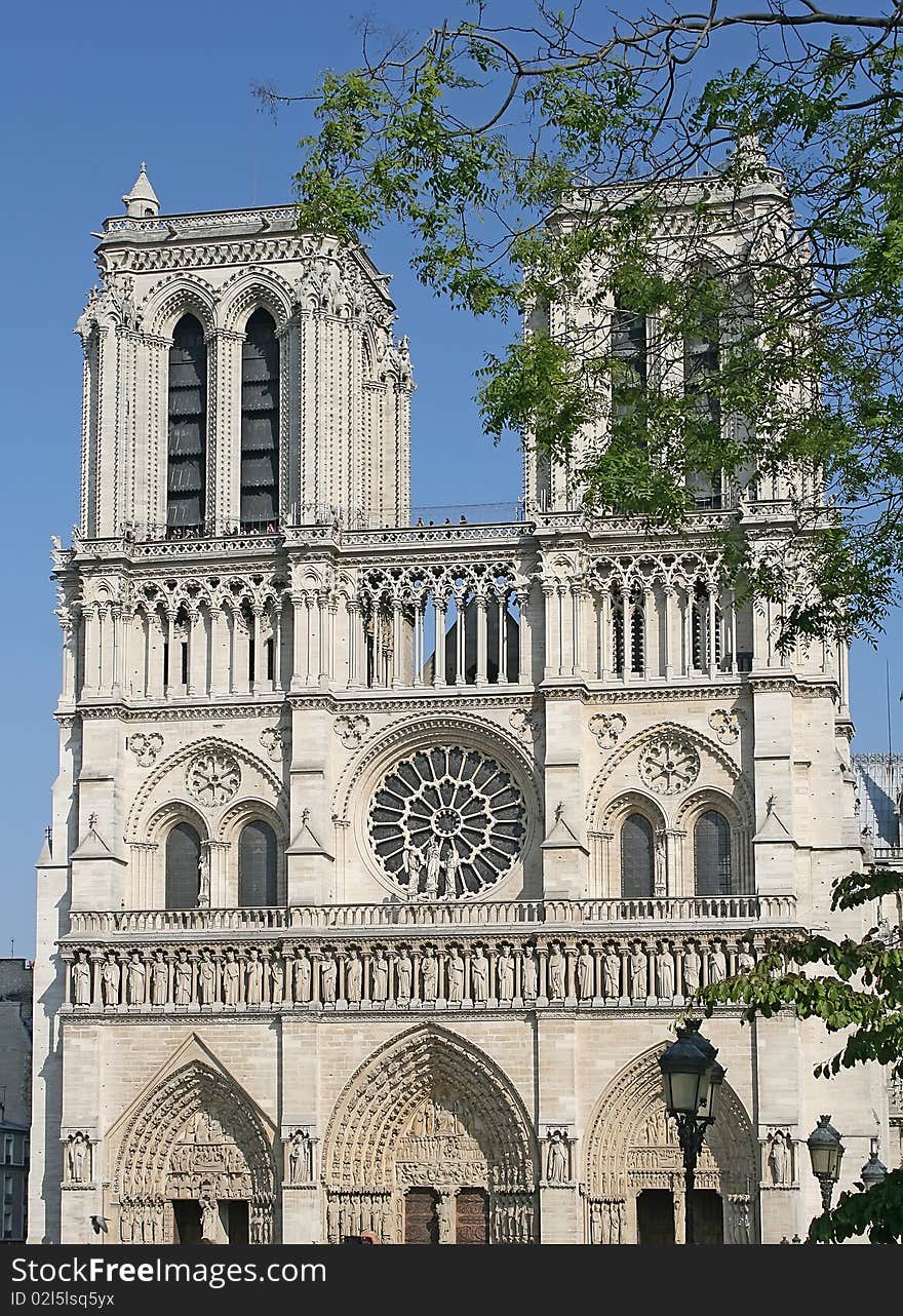 Notre-Dame basilica in Paris