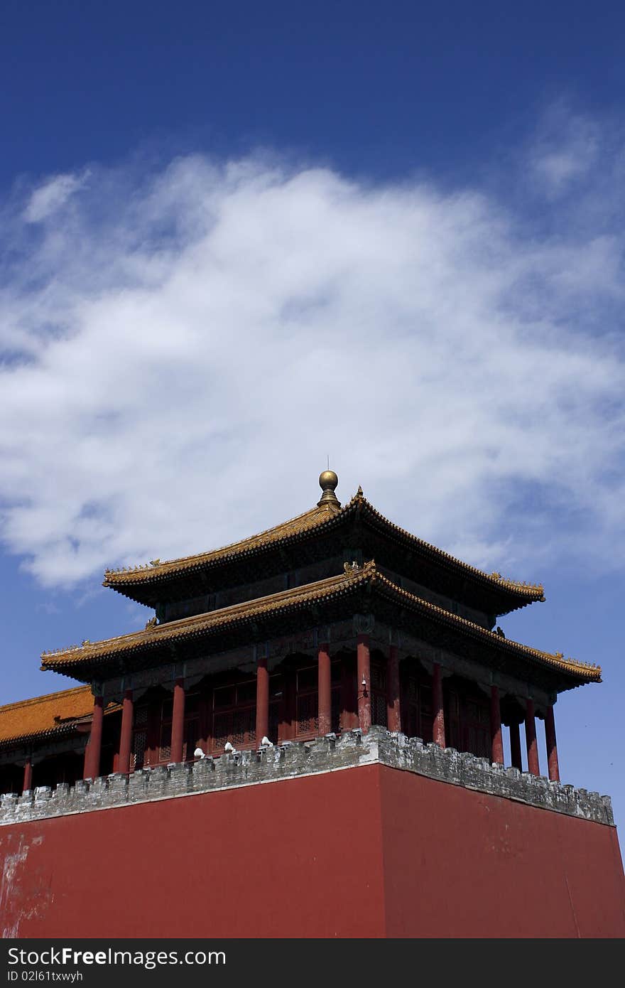 Someplace at forbidden palace, Beijing