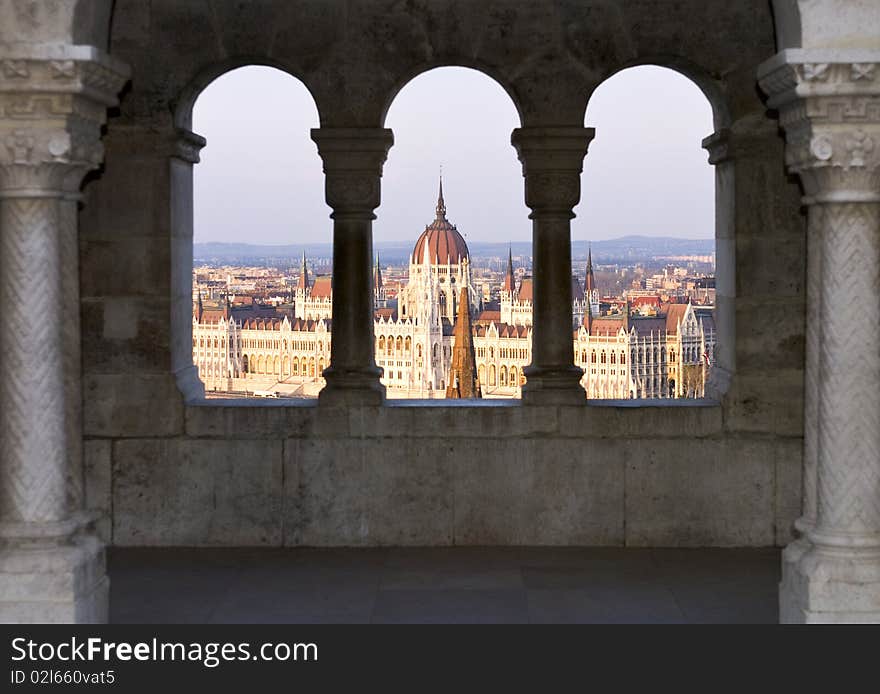 Cityscape of Budapest