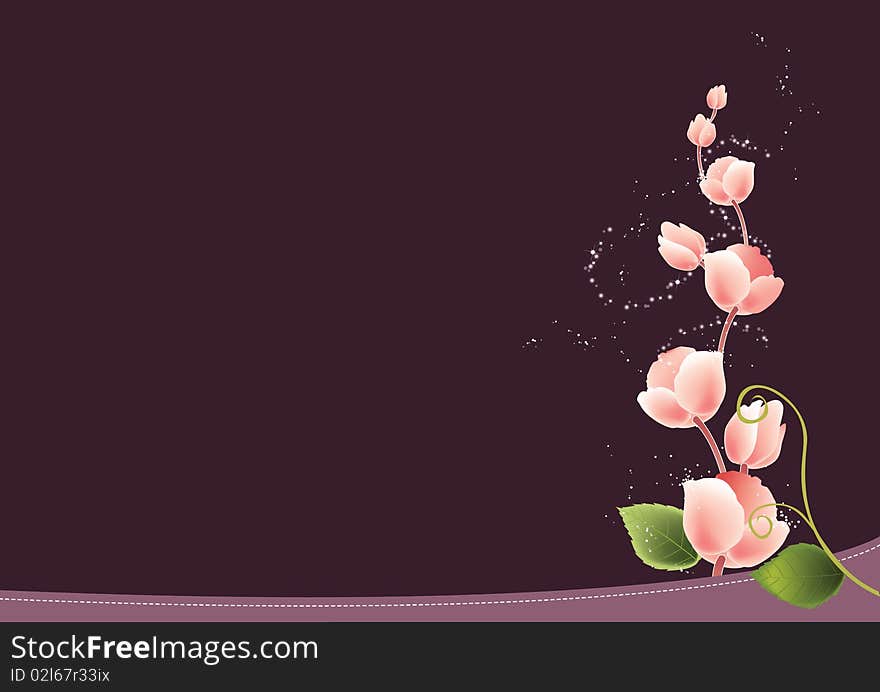 Rose flower background design for any occasion. Rose flower background design for any occasion