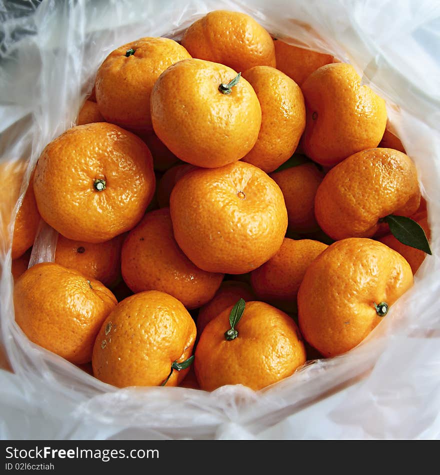 Orange in the bag