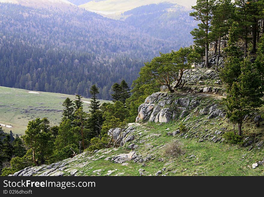 The Plateau Lagonaki.