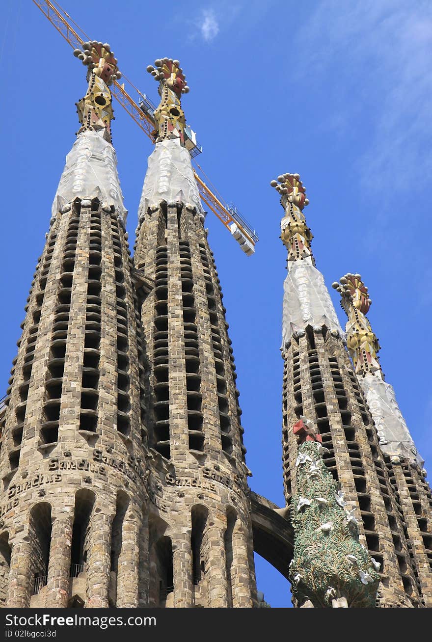 Detail of the Towers.
Barcelona, Spain. Detail of the Towers.
Barcelona, Spain.