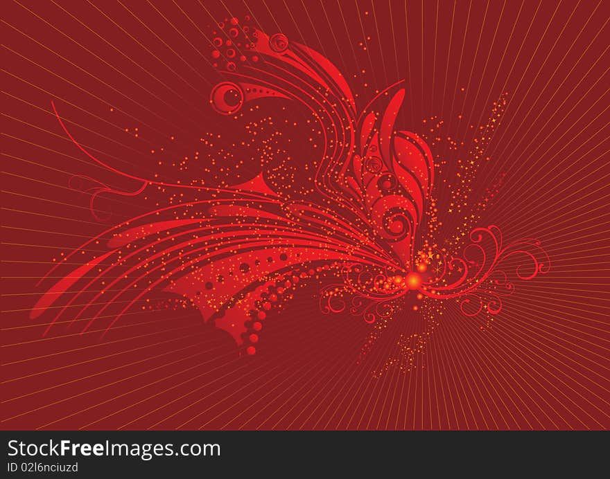 Abstract red color background design for any occasion. Abstract red color background design for any occasion